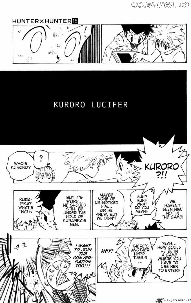 Hunter x Hunter, Chapter 149 image 05
